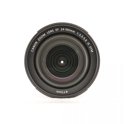 【中古】Canon EF 24-105mm f/3.5-5.6 IS STM 標準ズームレンズ キヤノン