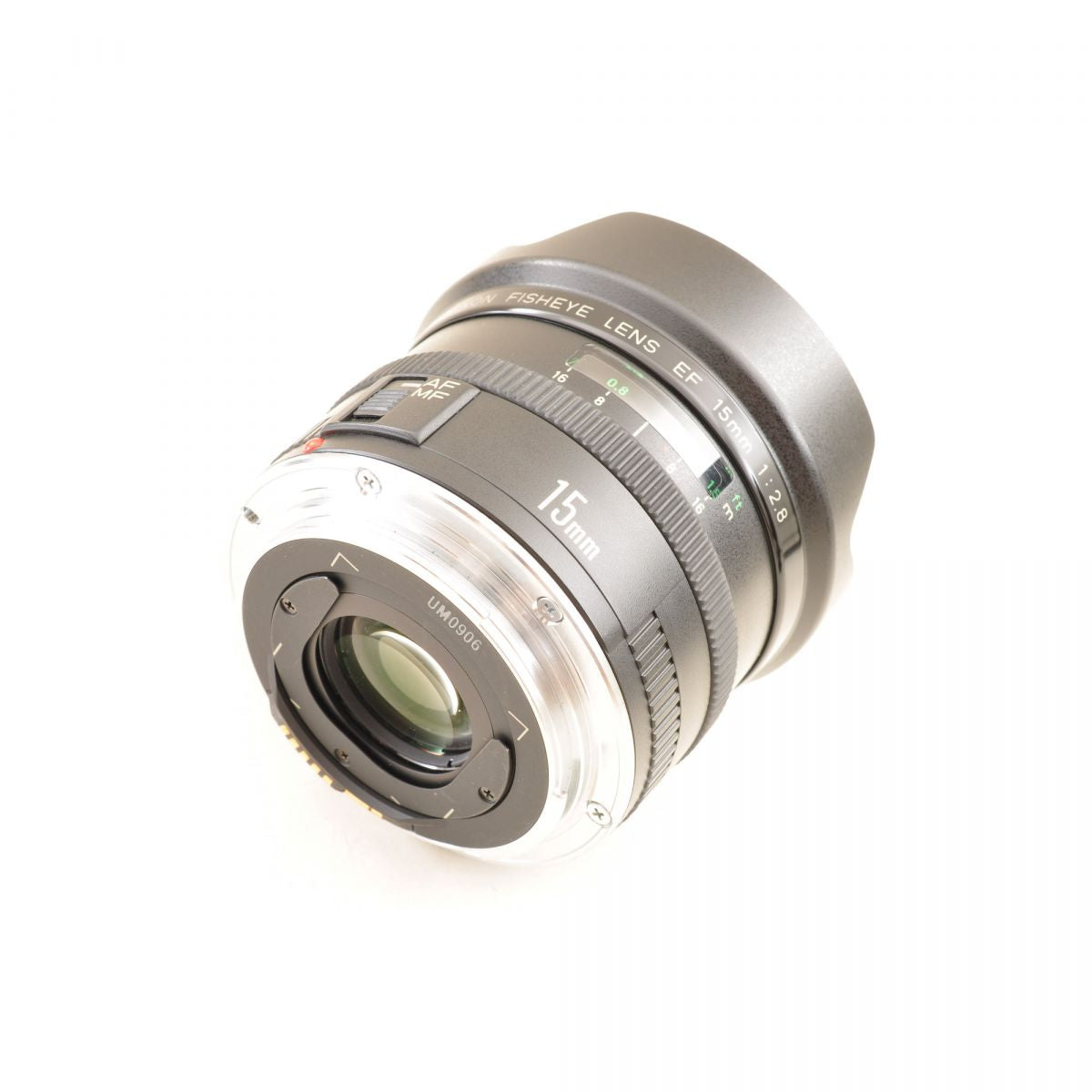 【中古】Canon EF 15mm f/2.8 フィッシュアイ 単焦点 魚眼レンズ キャノン