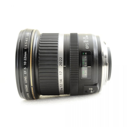 【中古】Canon EF-S 10-22mm f/3.5-4.5 USM フード付 元箱 ズームレンズ キヤノン