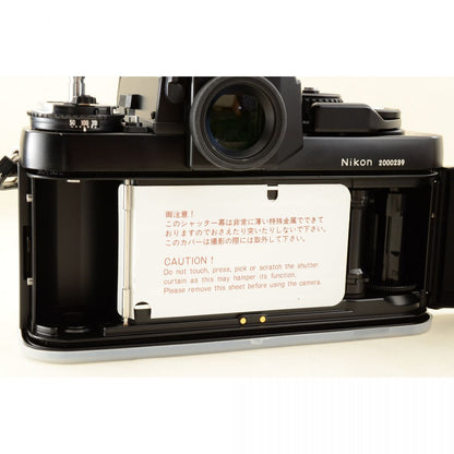【中古】Nikon F3 HP ブラック 35mm 一眼レフ フィルムカメラ ニコン