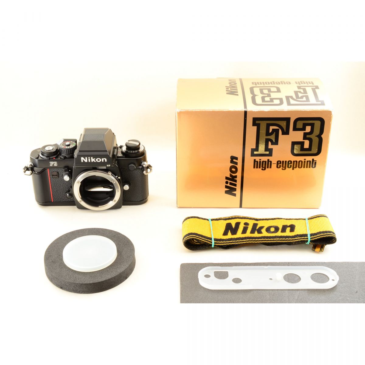 【中古】Nikon F3 HP ブラック 35mm 一眼レフ フィルムカメラ ニコン