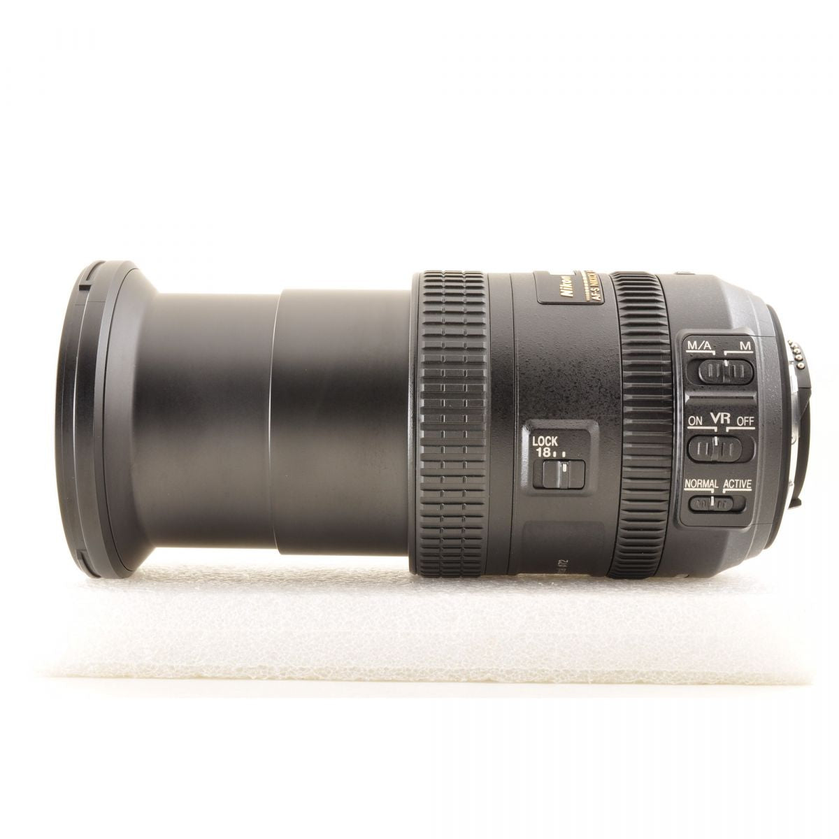 【中古】Nikon AF-S DX 18-200mm f/3.5-5.6G ED VR II フード付 ズームレンズ ニコン