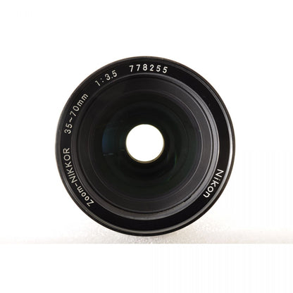 【中古】Nikon FE ブラック フィルムカメラ Ai 35-70mm F3.5 ズームレンズ セット ニコン