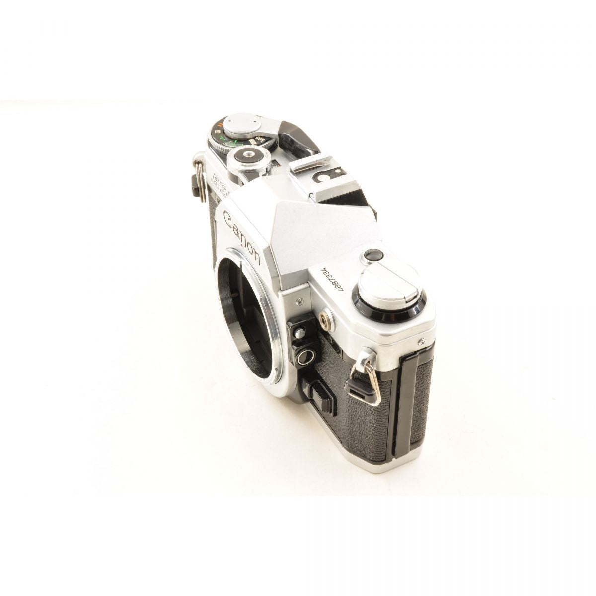 【中古】Canon AE-1 シルバー フィルムカメラ New FD 50mm F1.4 単焦点レンズ セット キヤノン