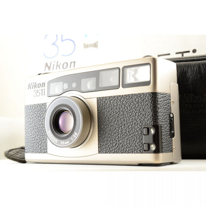 【中古】Nikon 35Ti 35mm コンパクトフィルムカメラ 元箱 ケース付 ニコン S/N:US4021876