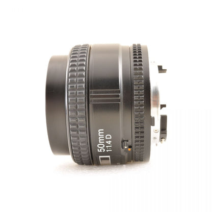 【中古】Nikon AF Nikkor 50mm f/1.4D 単焦点 カメラレンズ 交換レンズ ニコン S/N:6296531