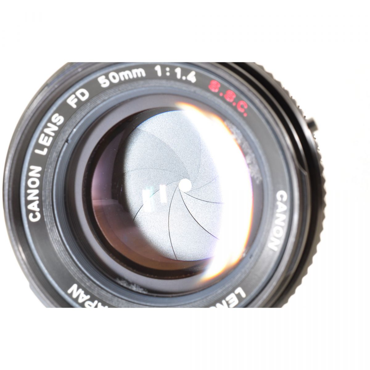 【中古】Canon EF 一眼レフ フィルムカメラ FD 50mm f/1.4 S.S.C. キヤノン セット S/N:317871