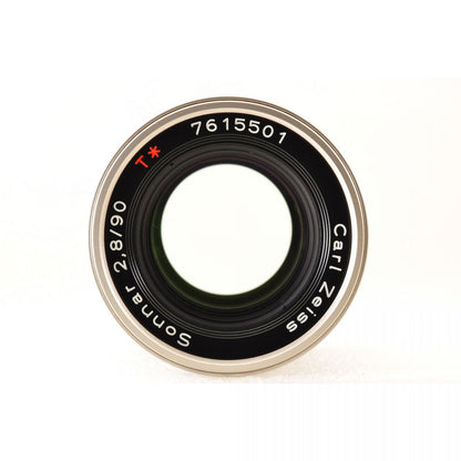 【中古】CONTAX Carl Zeiss Sonnar 90mm F2.8 T* 単焦点 カメラレンズ 交換レンズ  G1 G2用 コンタックス S/N:7615501