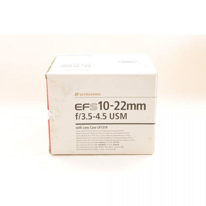 【中古】Canon EF-S 10-22mm F3.5-4.5 USM ズーム カメラレンズ 交換レンズ キヤノン S/N:27303067