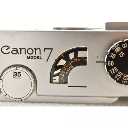 【中古】Canon Model 7 シルバー レンジファインダー フィルムカメラ キヤノン S/N:827431