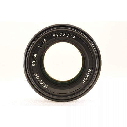 【中古】Nikon Ai-S NIKKOR 50mm F1.4 単焦点 カメラレンズ 交換レンズ ニコン S/N:5272814