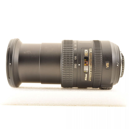 【中古】Nikon AF-S DX 18-200mm f3.5-5.6 G ED VR II フード ズーム カメラレンズ 交換レンズ ニコン S/N:42241395