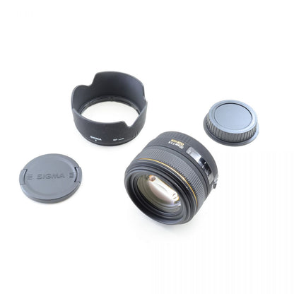 【中古】SIGMA 30mm f1.4 EX DC HSM フード 単焦点 カメラレンズ 交換レンズ シグマ キヤノン用 S/N:1018125