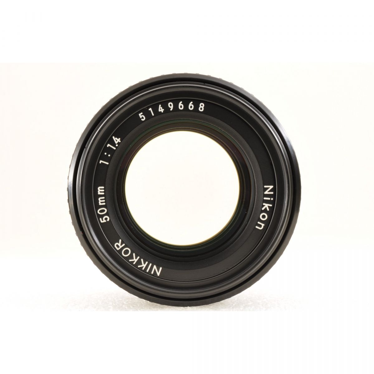 【中古】Nikon Ai-S NIKKOR 50mm F1.4 単焦点 カメラレンズ 交換レンズ ニコン S/N:5149668