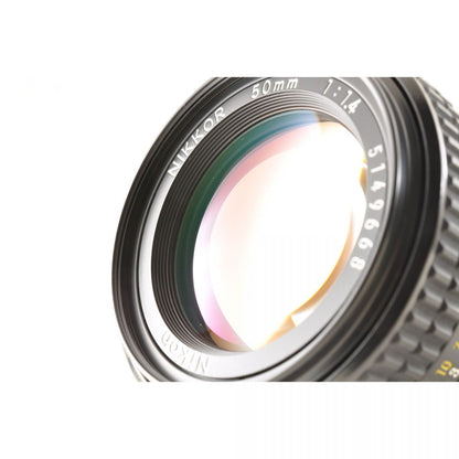 【中古】Nikon Ai-S NIKKOR 50mm F1.4 単焦点 カメラレンズ 交換レンズ ニコン S/N:5149668