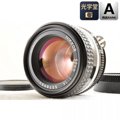【中古】Nikon Ai-S NIKKOR 50mm F1.4 単焦点 カメラレンズ 交換レンズ ニコン S/N:5278921