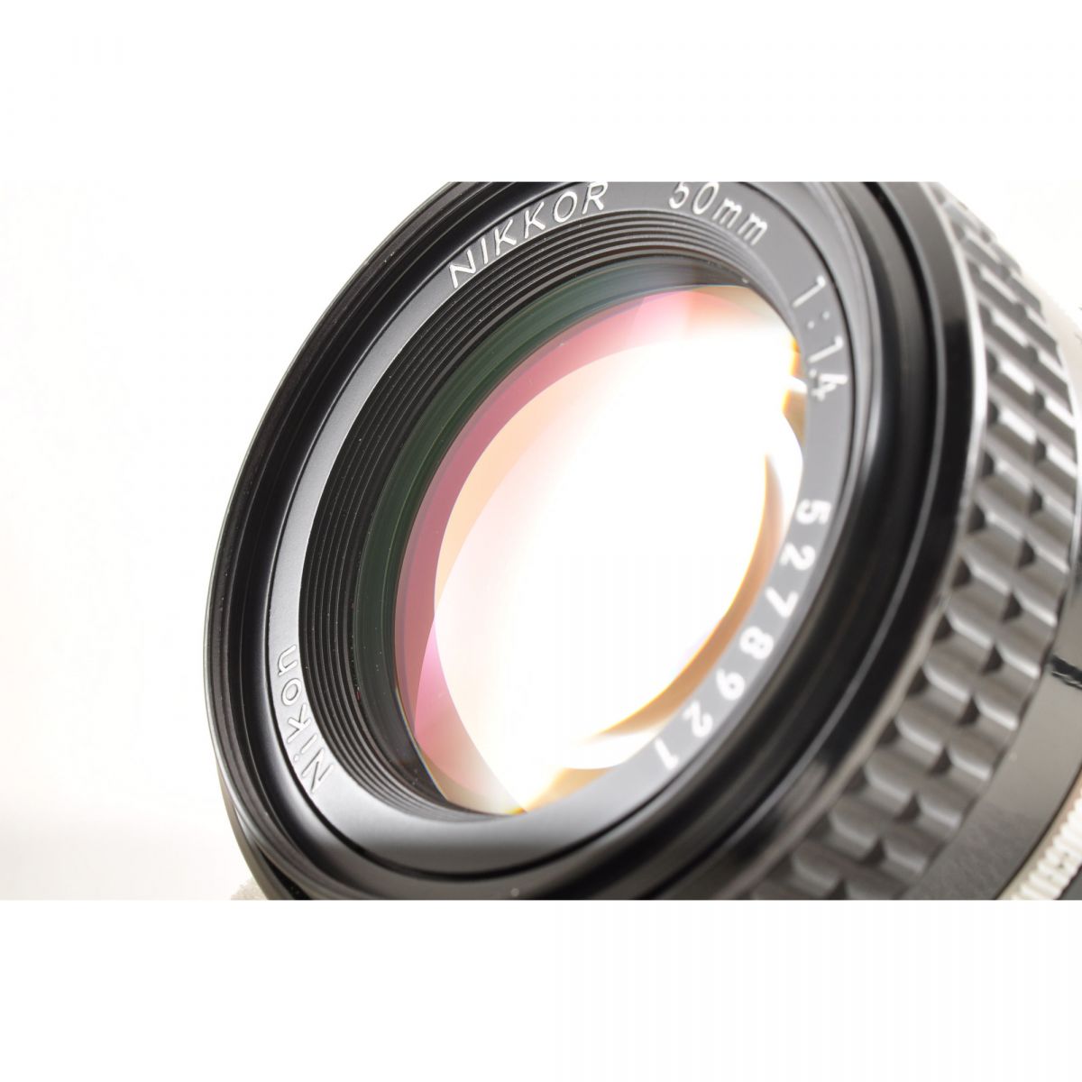 【中古】Nikon Ai-S NIKKOR 50mm F1.4 単焦点 カメラレンズ 交換レンズ ニコン S/N:5278921