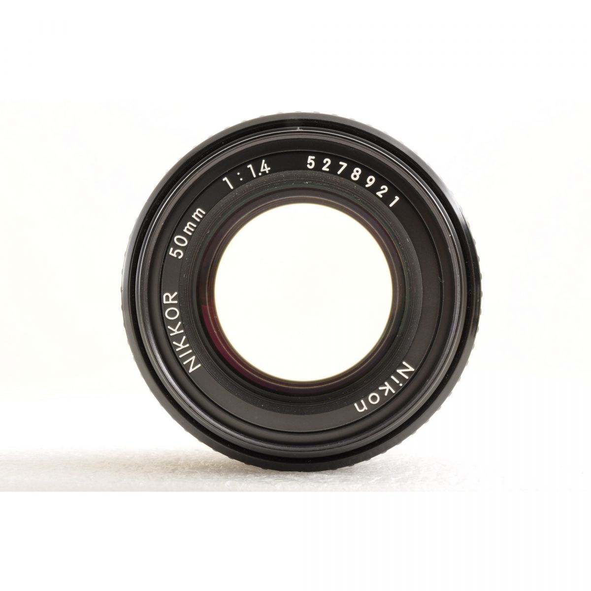 【中古】Nikon Ai-S NIKKOR 50mm F1.4 単焦点 カメラレンズ 交換レンズ ニコン S/N:5278921
