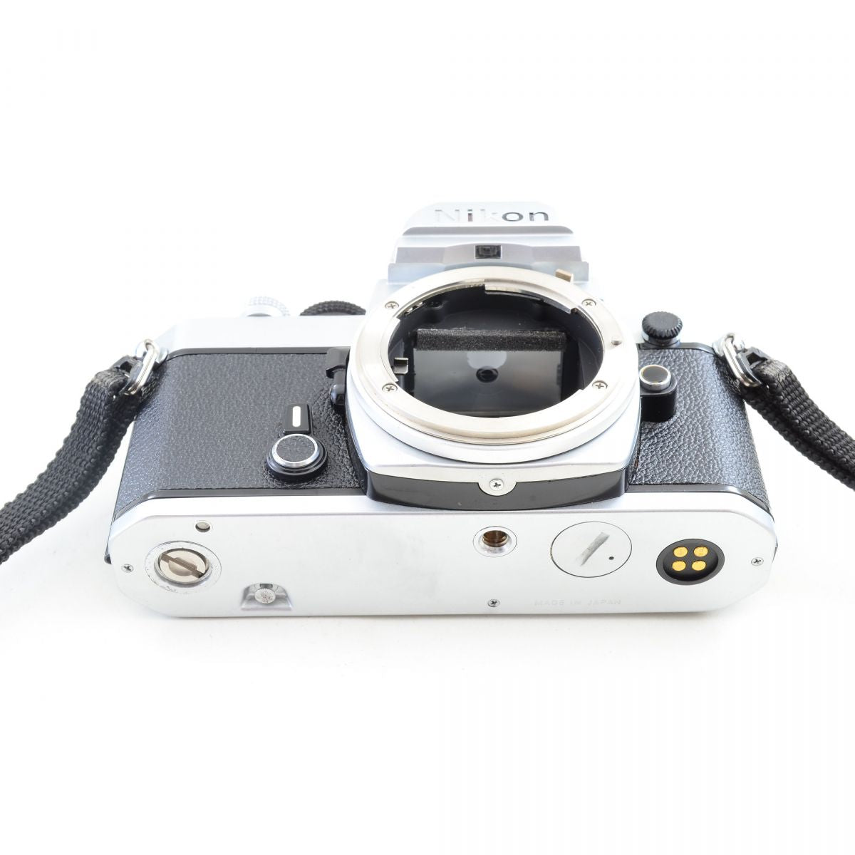 【中古】Nikon FM シルバー 一眼レフ フィルムカメラ Ai NIKKOR 50mm f/1.4 ニコン セット S/N:2255951