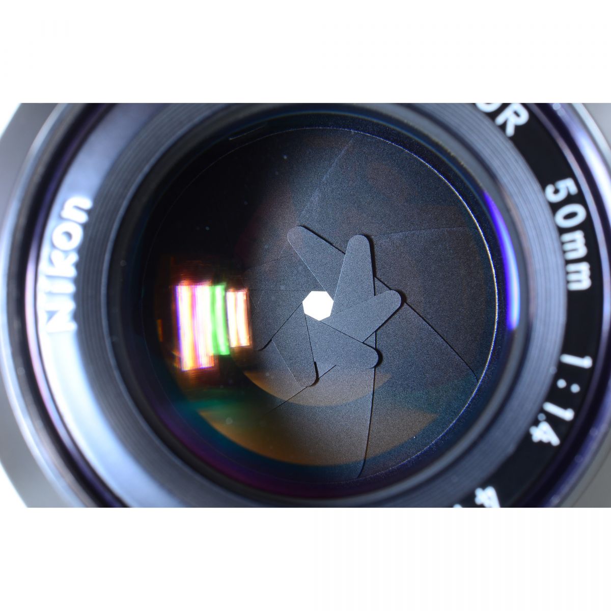 【中古】Nikon FM シルバー 一眼レフ フィルムカメラ Ai NIKKOR 50mm f/1.4 ニコン セット S/N:2255951
