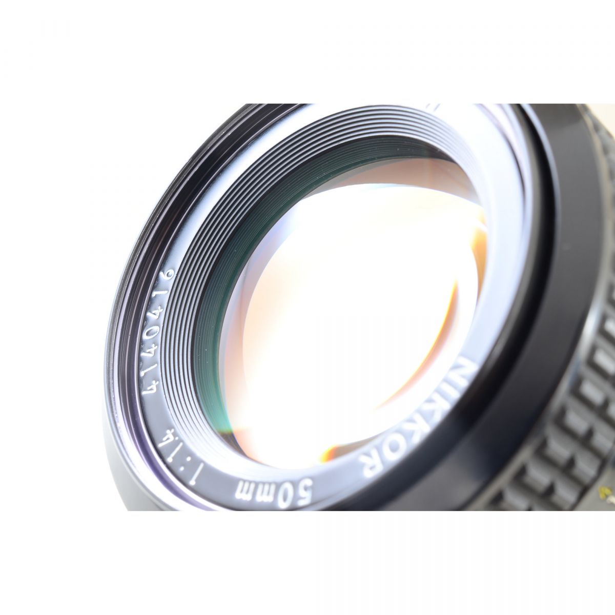 【中古】Nikon FM シルバー 一眼レフ フィルムカメラ Ai NIKKOR 50mm f/1.4 ニコン セット S/N:2255951