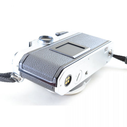 【中古】Nikon FM シルバー 一眼レフ フィルムカメラ Ai NIKKOR 50mm f/1.4 ニコン セット S/N:2255951