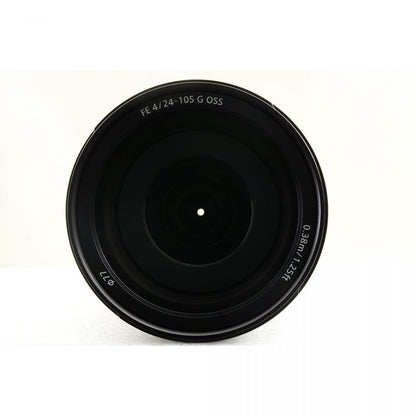 【中古】SONY FE 24-105mm F4 G OSS SEL24105G ズーム カメラレンズ 交換レンズ フード 元箱 ソニー S/N:1833455