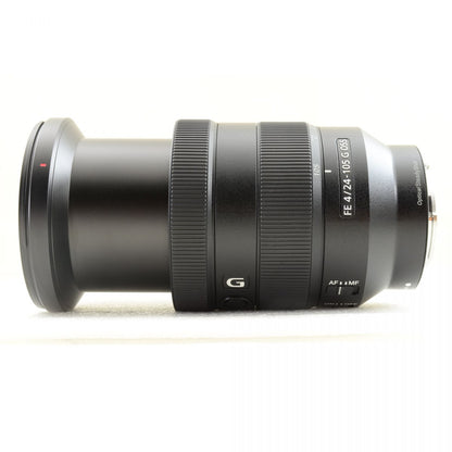 【中古】SONY FE 24-105mm F4 G OSS SEL24105G ズーム カメラレンズ 交換レンズ フード 元箱 ソニー S/N:1833455