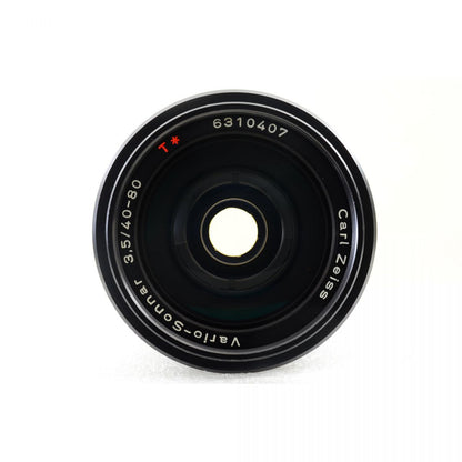 【中古】Contax Carl Zeiss Vario Sonnar 40-80mm F3.5 T* AEG ズーム カメラレンズ 交換レンズ コンタックス S/N:6310407