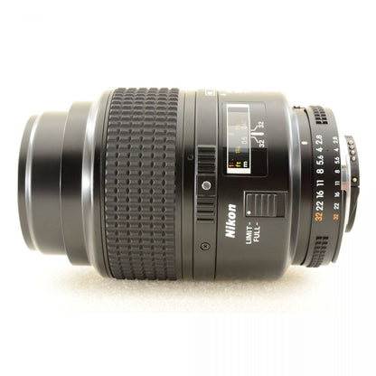 【中古】Nikon AF Micro Nikkor 105mm F2.8 D マクロ 単焦点 カメラレンズ 交換レンズ ニコン S/N:3361724
