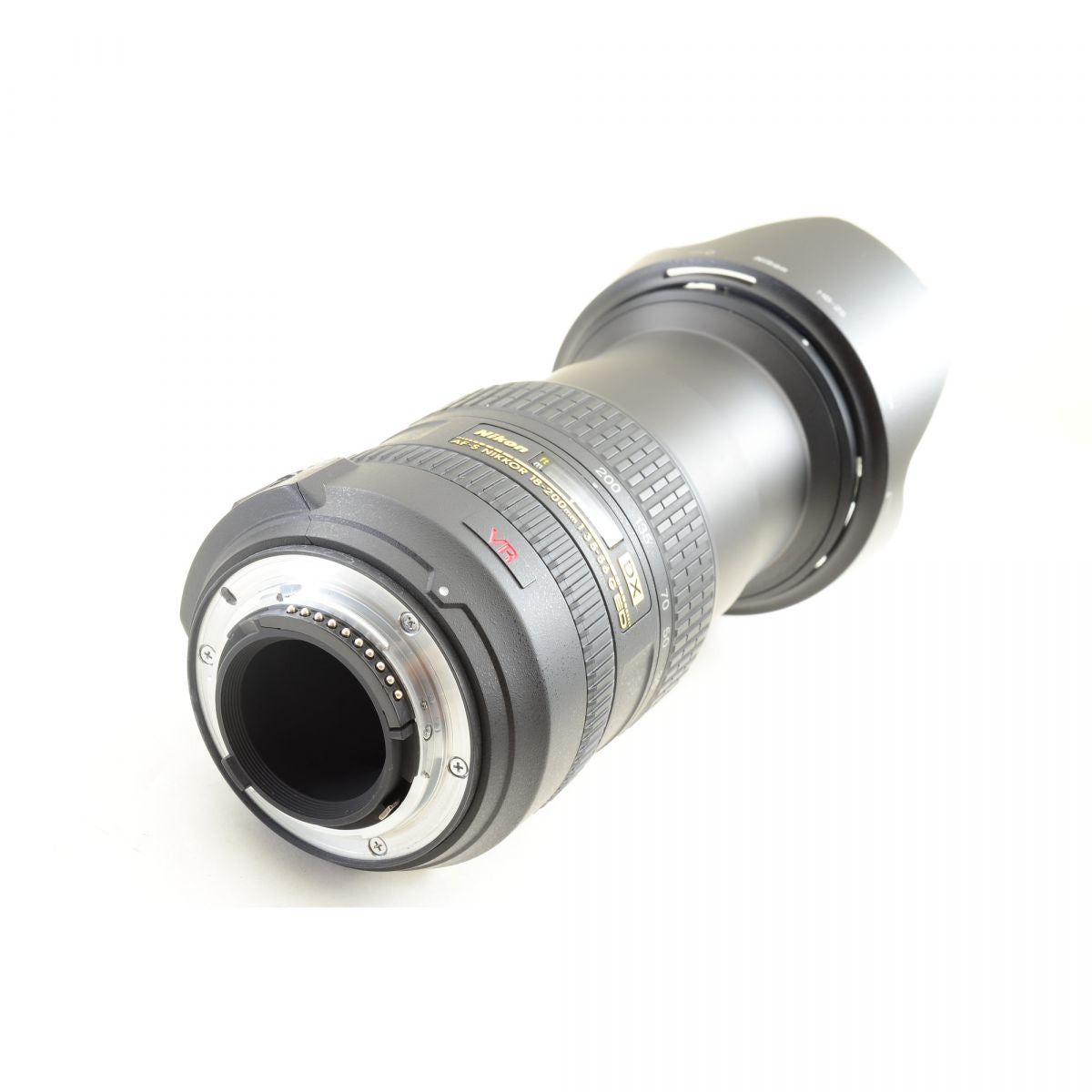 【中古】Nikon AF-S DX 18-200mm F3.5-5.6G ED VR ズーム カメラレンズ 交換レンズ フード ニコン S/N:2905497
