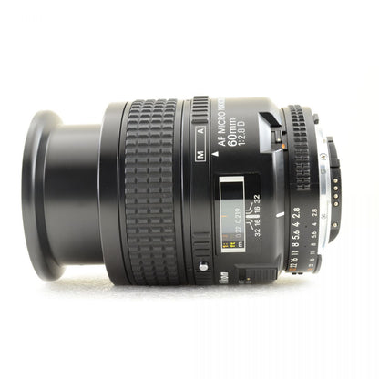 【中古】Nikon AF Micro NIKKOR 60mm F2.8 D マクロ 単焦点 カメラレンズ 交換レンズ ニコン S/N:3011579