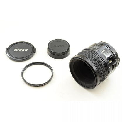 【中古】Nikon AF Micro NIKKOR 60mm F2.8 D マクロ 単焦点 カメラレンズ 交換レンズ ニコン S/N:3011579