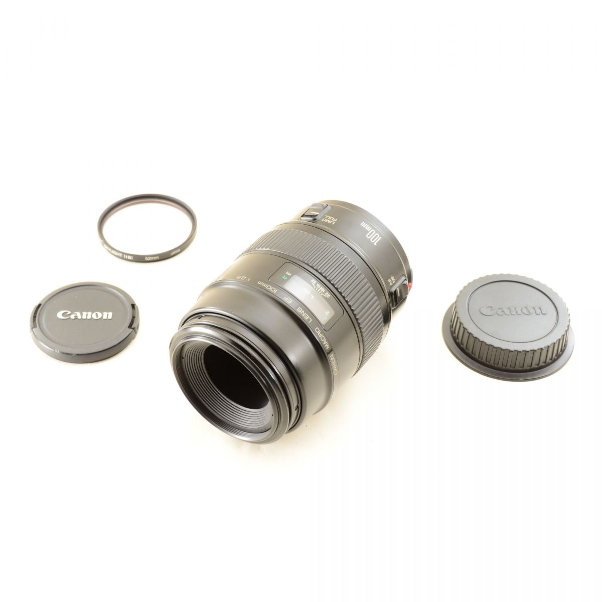 【中古】Canon EF 100mm F2.8 Macro 単焦点 カメラレンズ 交換レンズ キャノン S/N:1301841N