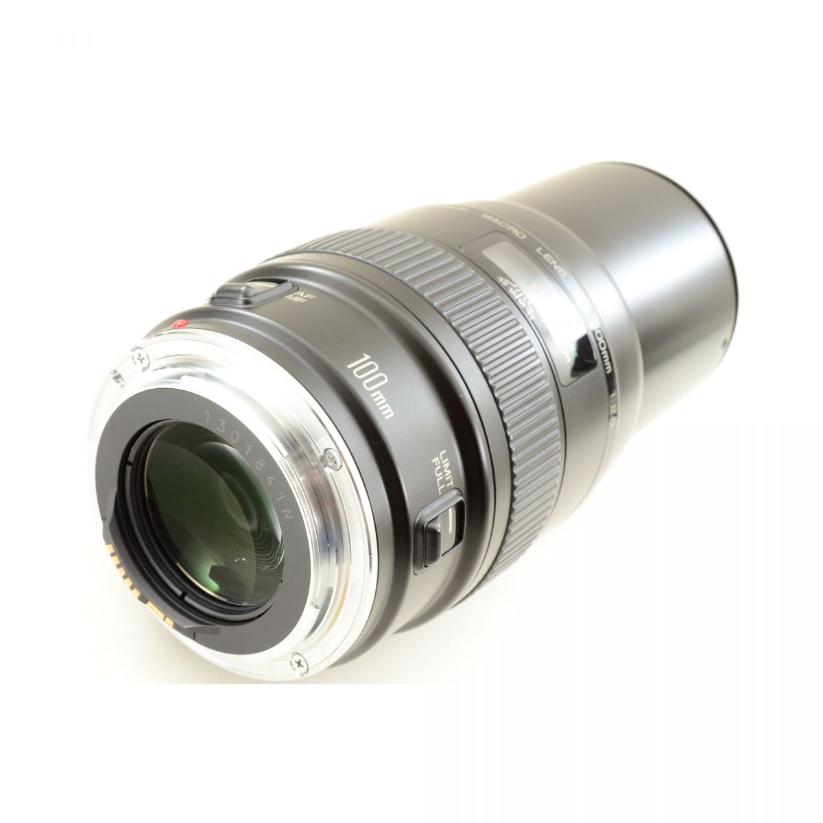 【中古】Canon EF 100mm F2.8 Macro 単焦点 カメラレンズ 交換レンズ キャノン S/N:1301841N