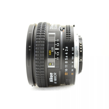 【中古】Nikon AF NIKKOR 20mm F2.8D 単焦点 カメラレンズ 超広角 交換レンズ ニコン S/N:504208