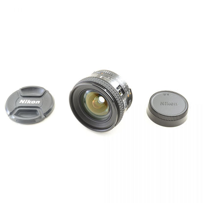 【中古】Nikon AF NIKKOR 20mm F2.8D 単焦点 カメラレンズ 超広角 交換レンズ ニコン S/N:504208