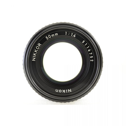 【中古】Nikon Ai-S NIKKOR 50mm F1.4 単焦点 カメラレンズ 交換レンズ ニコン S/N:5114752