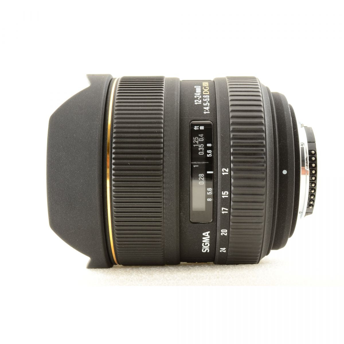 【中古】SIGMA 12-24mm F4.5-5.6 EX DG HSM ズーム カメラレンズ 交換レンズ ニコン用 シグマ S/N:2007031