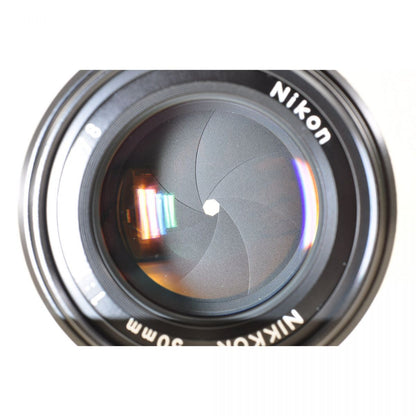 【中古】Nikon Ai-S NIKKOR 50mm F1.4 単焦点 カメラレンズ 交換レンズ ニコン S/N:5826478