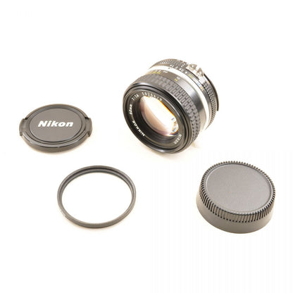 【中古】Nikon Ai-S NIKKOR 50mm F1.4 単焦点 カメラレンズ 交換レンズ ニコン S/N:5826478