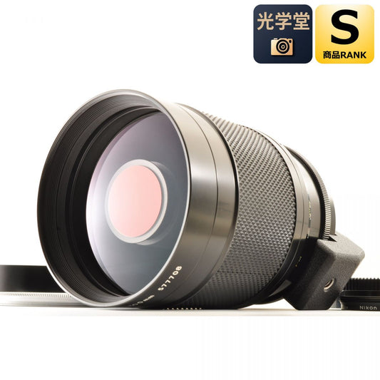 【中古】Nikon Reflex-NIKKOR C 500mm F8 ミラーレンズ 単焦点 超望遠レンズ ニコン フード付 S/N:577708