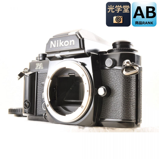 【中古】Nikon FA ブラック 35mm 一眼レフ フィルムカメラ ボディ 動作確認済 ニコン S/N:5112621