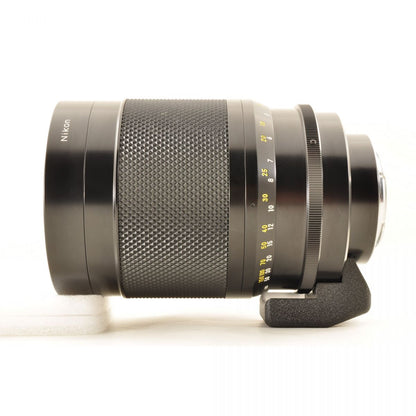 【中古】Nikon Reflex-NIKKOR C 500mm F8 ミラーレンズ 単焦点 超望遠レンズ ニコン フード付 S/N:577708