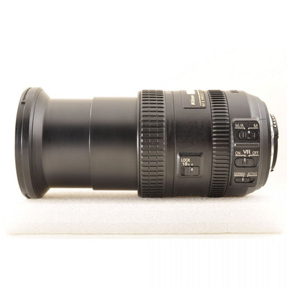 【中古】Nikon AF-S DX 18-200mm F3.5-5.6G ED VR II ズーム カメラレンズ 交換レンズ ニコン フード付 S/N:42479790