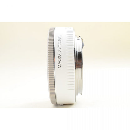 【中古】Canon EF 40mm F2.8 STM 単焦点 カメラレンズ パンケーキレンズ 交換レンズ キャノン S/N:1101106630