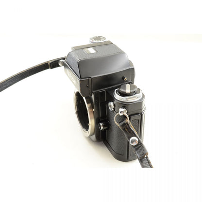 【中古】Nikon F2 フォトミック ブラック + Micro-NIKKOR-P Auto 55mm F3.5 ニコン フィルムカメラ マクロレンズ 単焦点 セット S/N:7251238