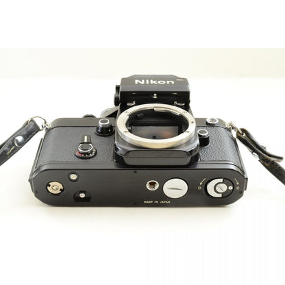 【中古】Nikon F2 フォトミック ブラック + Micro-NIKKOR-P Auto 55mm F3.5 ニコン フィルムカメラ マクロレンズ 単焦点 セット S/N:7251238