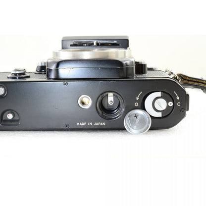 【中古】Nikon F2 フォトミック ブラック + Micro-NIKKOR-P Auto 55mm F3.5 ニコン フィルムカメラ マクロレンズ 単焦点 セット S/N:7251238