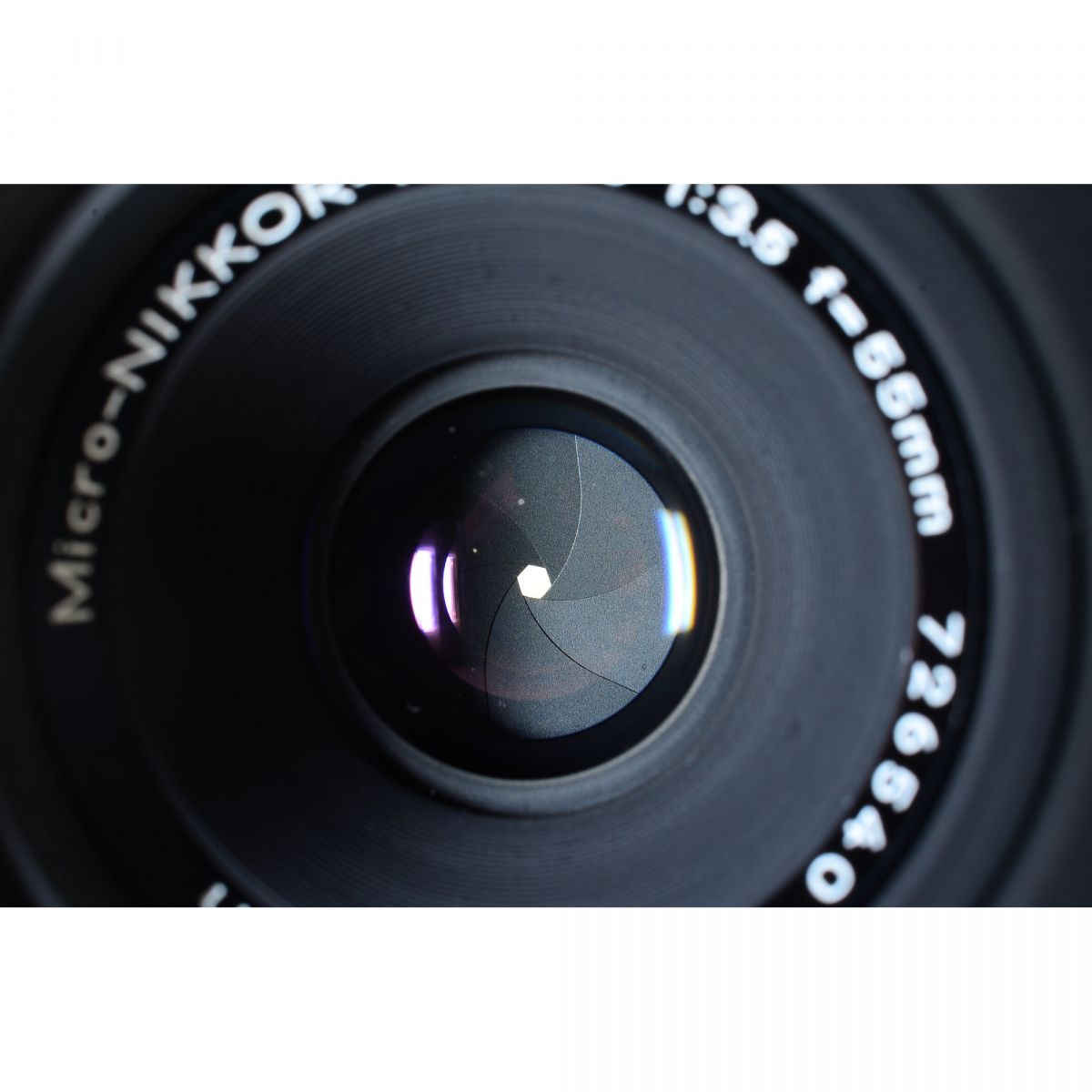 【中古】Nikon F2 フォトミック ブラック + Micro-NIKKOR-P Auto 55mm F3.5 ニコン フィルムカメラ マクロレンズ 単焦点 セット S/N:7251238
